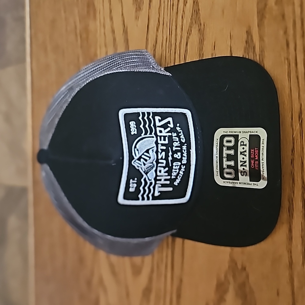 OTTO Thruster Decky Classic 5 Panel Trucker Mesh Snapback Hat